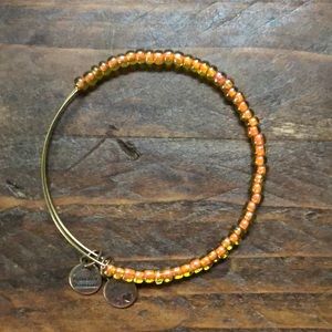 Alex and Ani Yellow/Orange Bead Bracelet